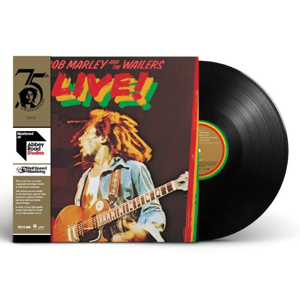 Bob Marley & The Wailers - Live ! (Half-Speed Master) LP Image 1