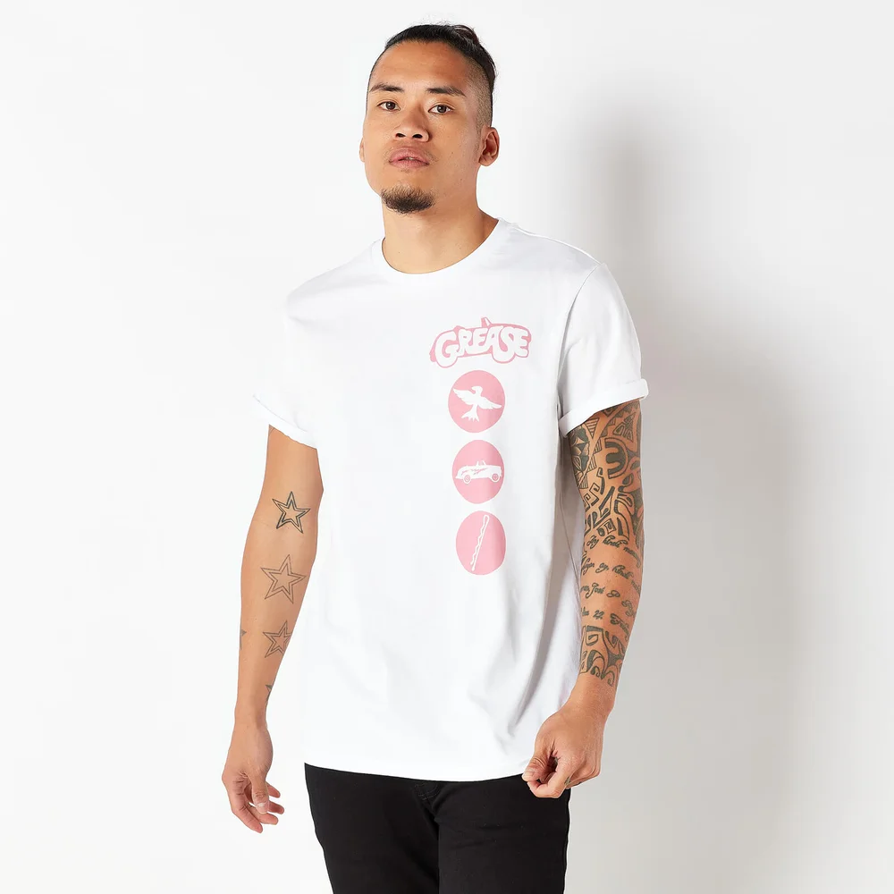 Grease T-Shirt Homme - Blanc - S Image 1