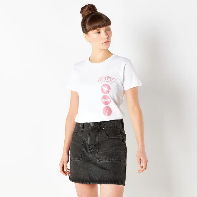 Grease T-Shirt Femme - Blanc