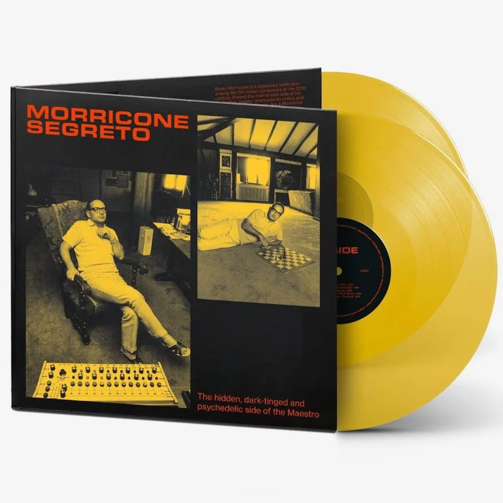 Ennio Morricone - Morricone Segreto 2xLP + 18 cm (Édition limitée jaune) Image 1