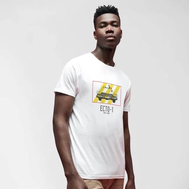 Ghostbusters Ecto-1 T-Shirt Homme - Blanc