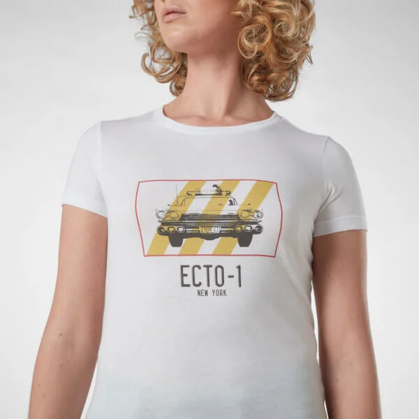 Ghostbusters Ecto-1 Femme T-Shirt - Blanc - XS Image 1