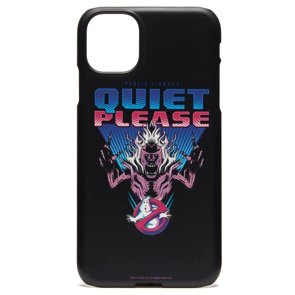 Ghostbusters Quiet Please Phone Case for iPhone and Android - iPhone 5/5s - Coque Simple Matte Image 1