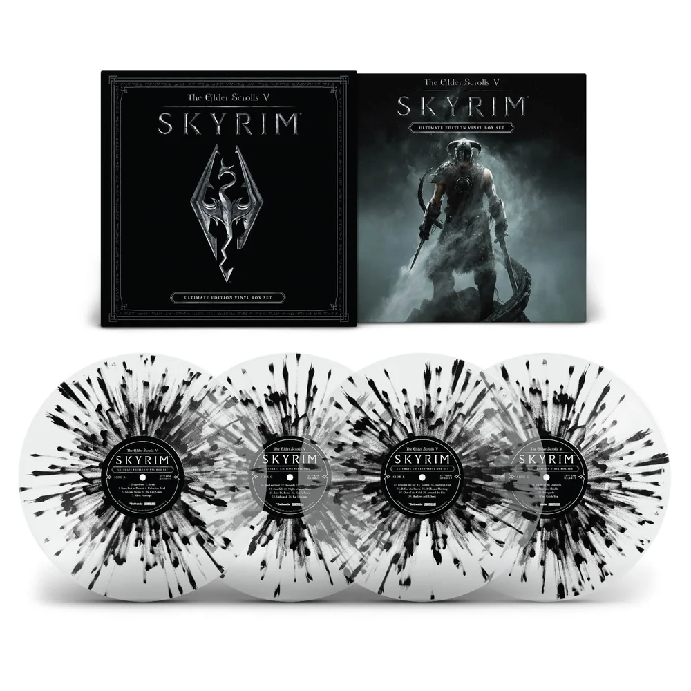 Coffret Vinyles The Elder Scrolls IV: Skyrim Zavvi Exclusif 4x Colour LP Image 1