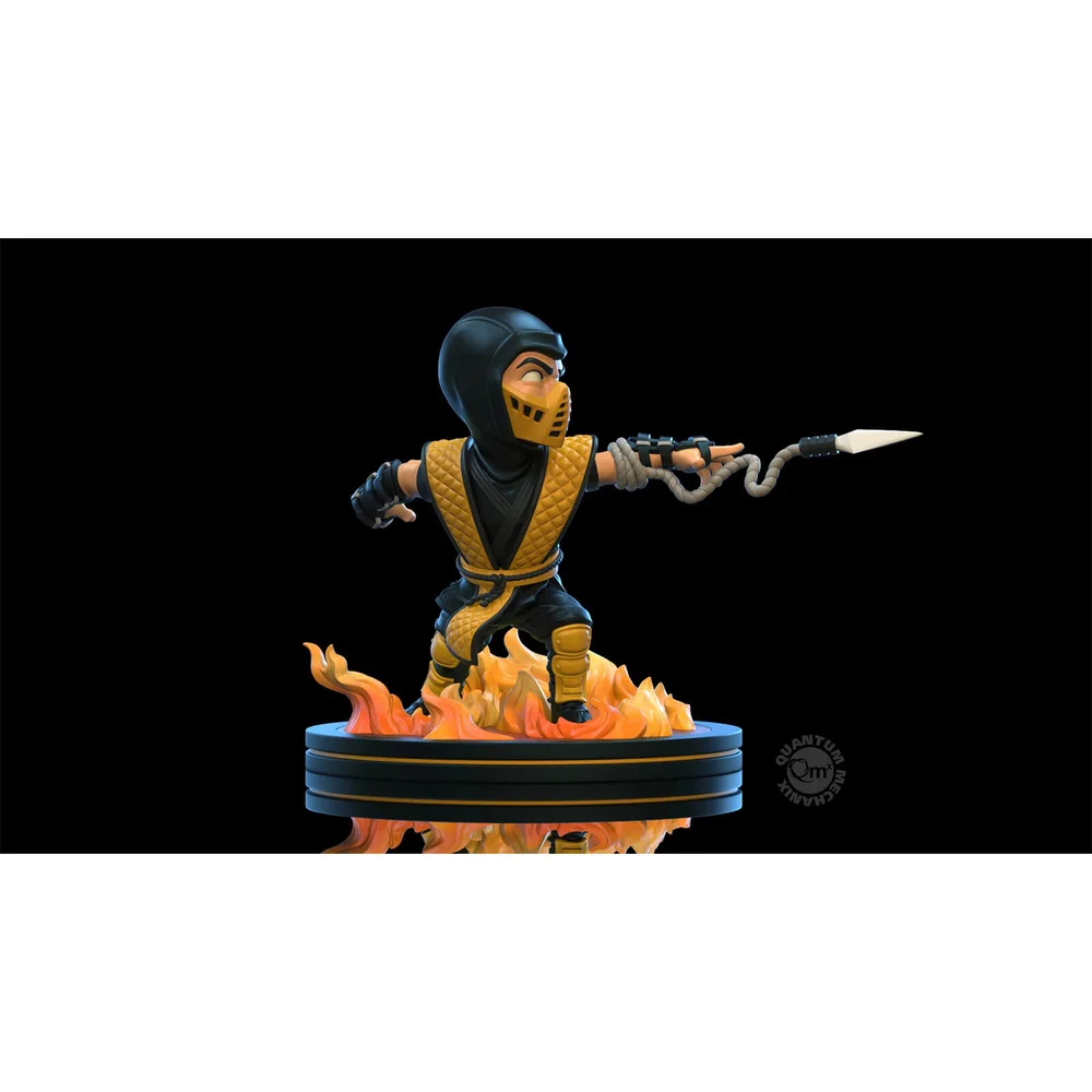 Quantum Mechanix Mortal Kombat Q-Figurine Scorpion Image 1