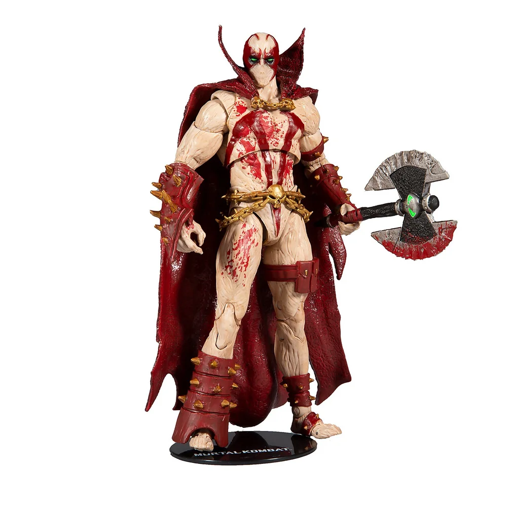 McFarlane Mortal Kombat 4 - Spawn - Figurine articulée sanglante 18 cm Image 1