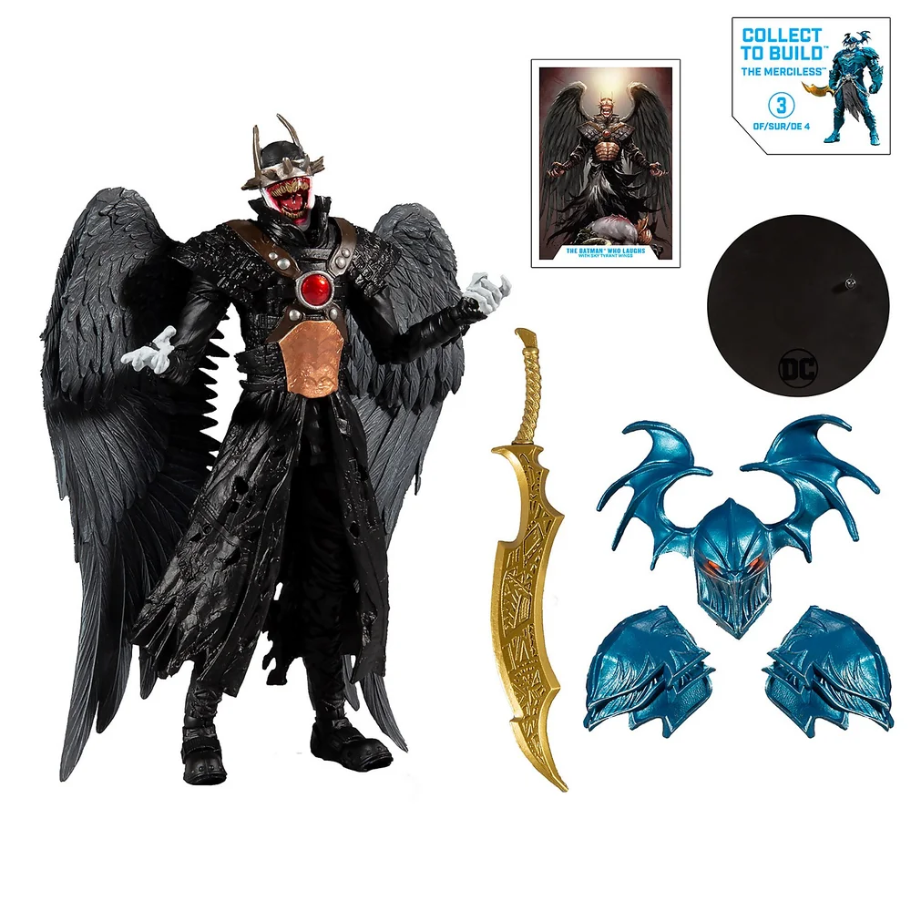 McFarlane DC Multiverse Build-A Figurine articulée 18 cm - Wv2 - Batman Who Laughs (Hawkman) Image 1