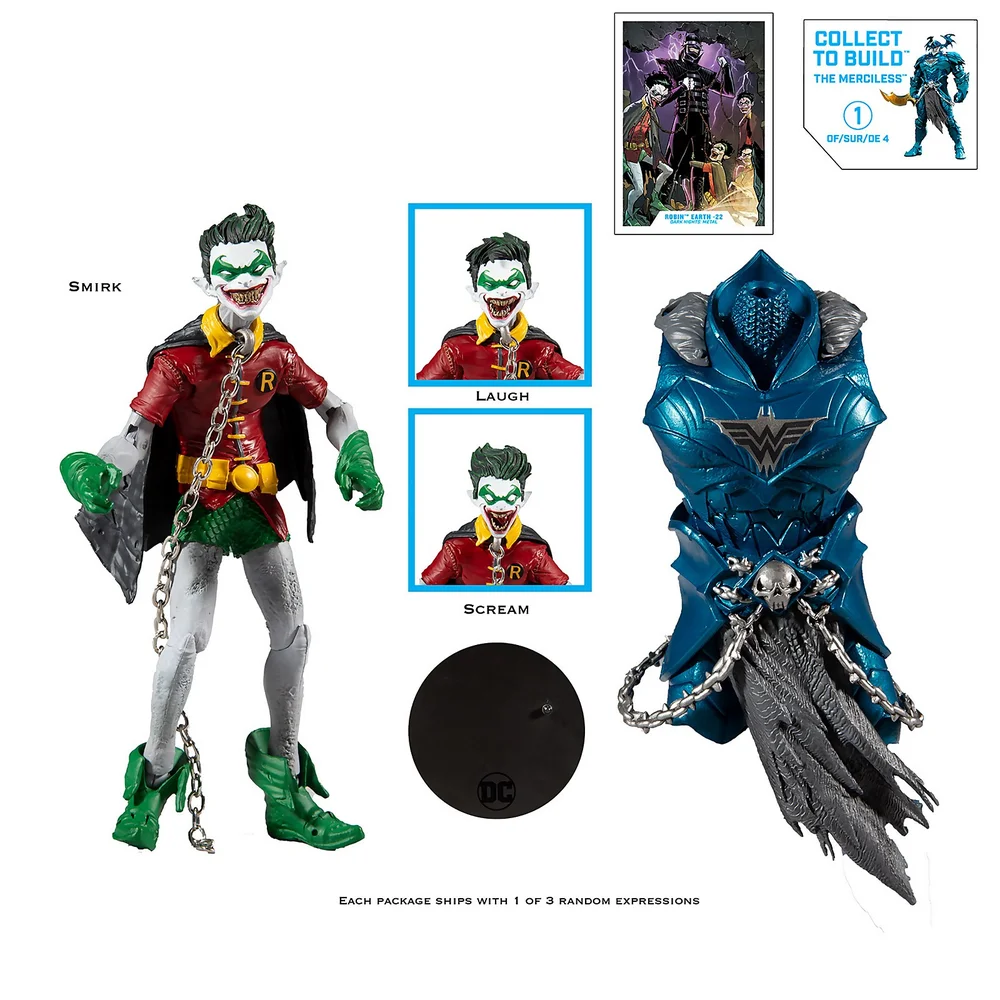McFarlane DC Multiverse Build-A Figurine articulée 18 cm - Wv2 - Robin Crow Image 1
