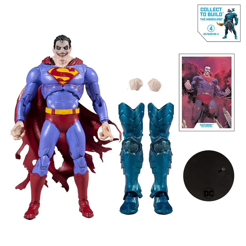 McFarlane DC Multiverse Build-A Figurine articulée 18 cm - Wv2 - Superman Infecté Image 1