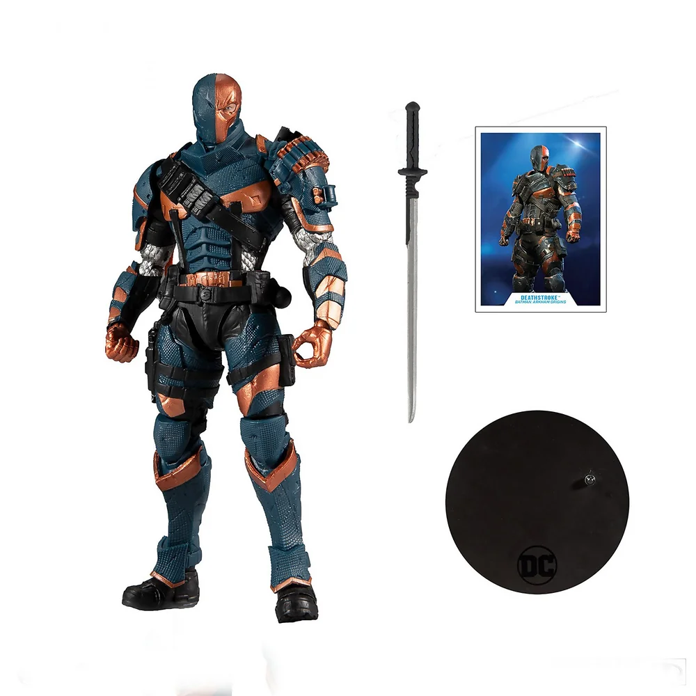 McFarlane DC Gaming Figurine articulée 18 cm - Wv2 - Arkham Origins Deathstroke Image 1