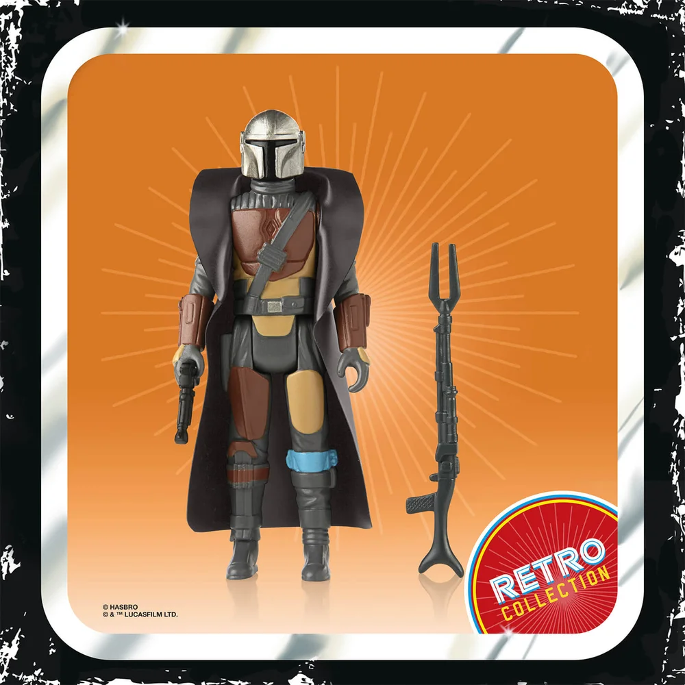 Hasbro Star Wars Retro Collection Figurine articulée The Mandalorian Image 1