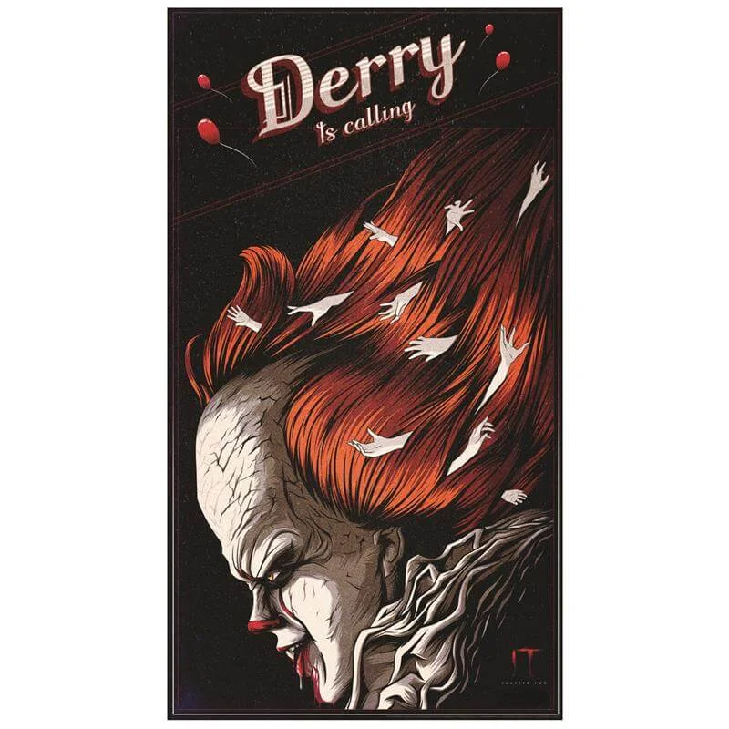 Impression Giclee Ça Chapitre 2 Zavvi Galerie Warner Bros par Jaren Hemphill Image 1