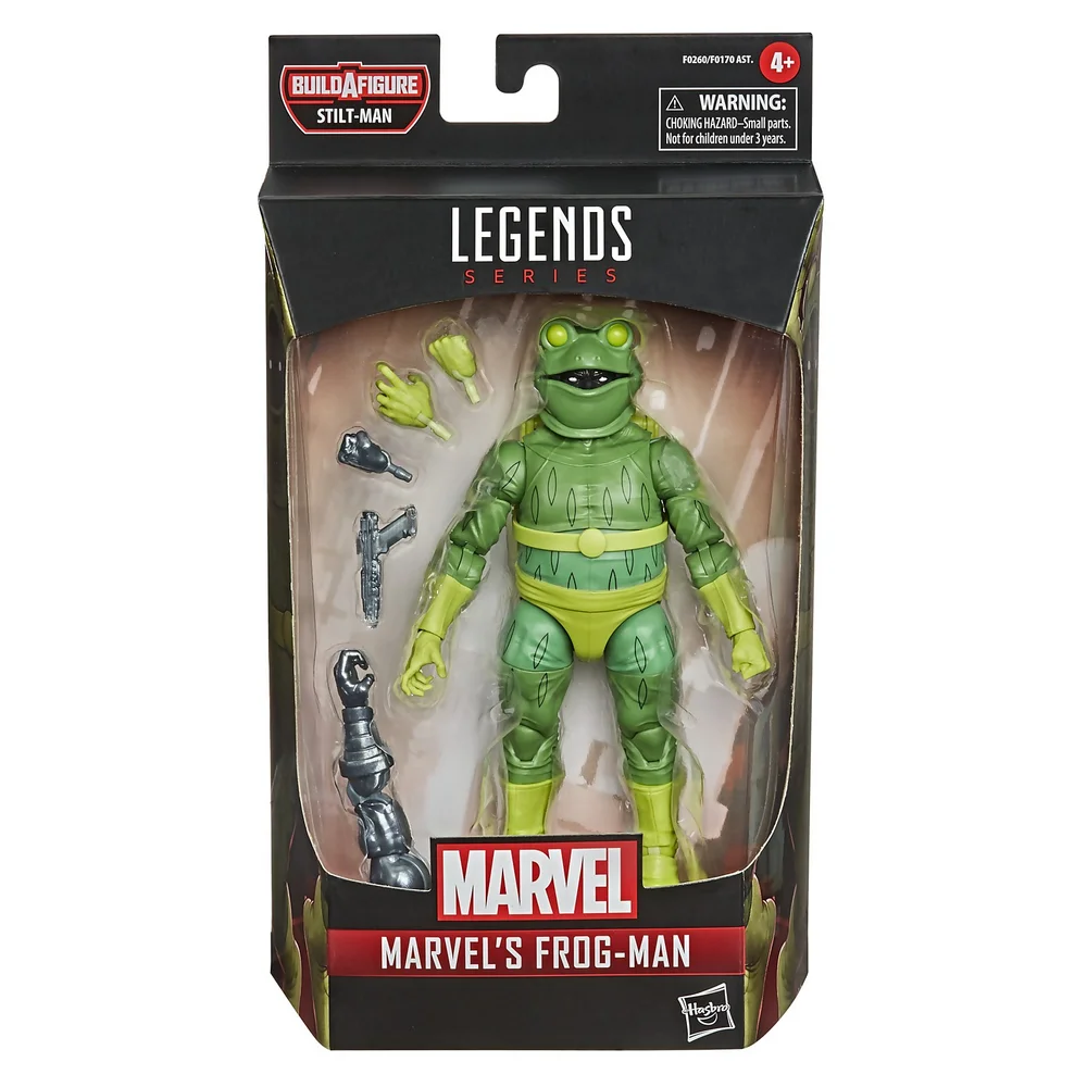 Hasbro Marvel Legends Series Spider-Man Figurine Marvel Homme-Grenouille Image 1
