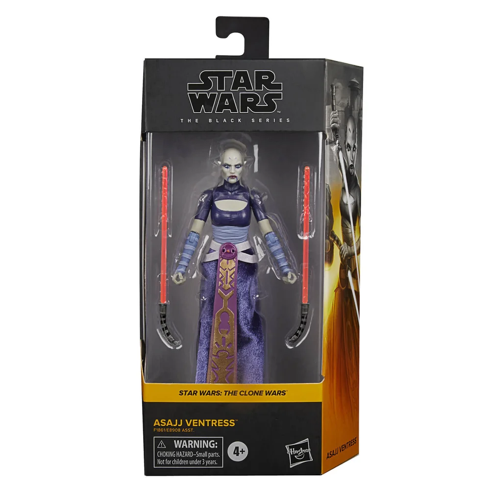 Hasbro Star Wars The Black Series Asajj Ventress Figurine articulée Image 1