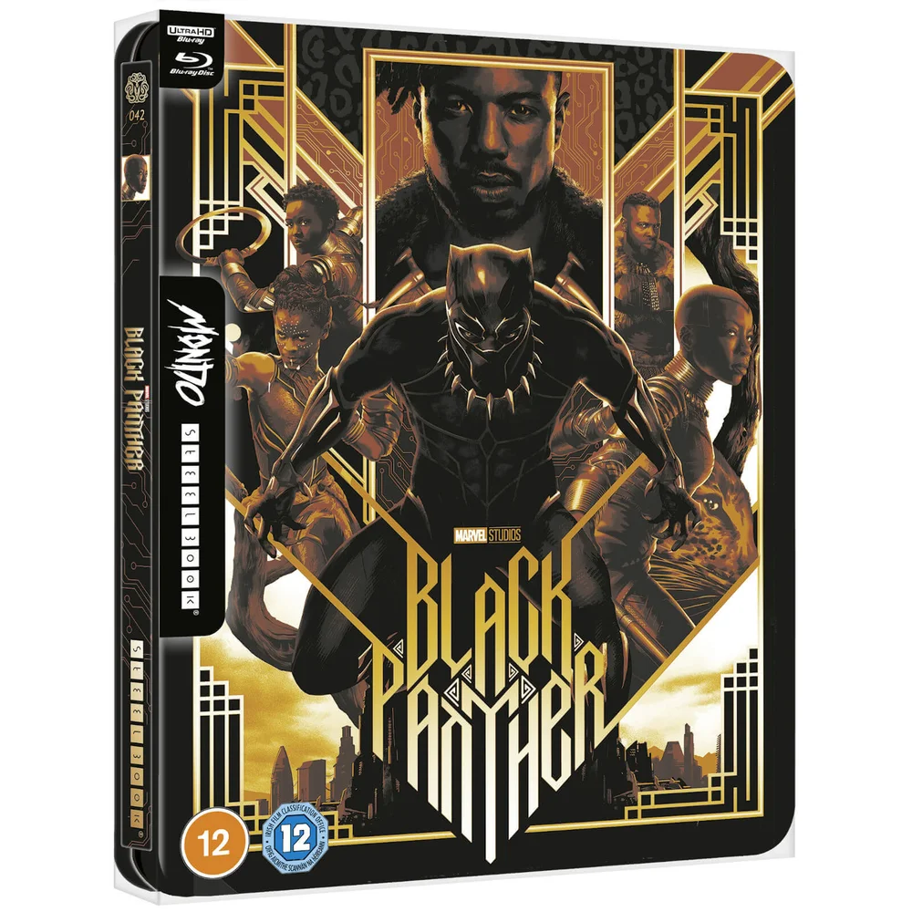 Marvel Studios Black Panther - Mondo #42 4K Ultra HD Coffret Exclusivité Zavvi (Blu-ray inclus) Image 1
