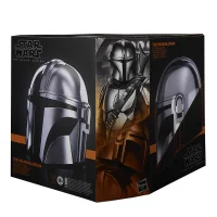 Casque Électronique The Mandalorian Hasbro Star Wars The Black Series Taille Réelle