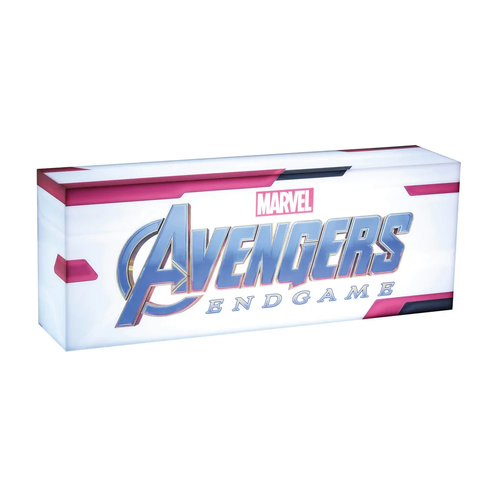 Hot Toys Boîte lumineuse Logo Marvel Avengers : Endgame Image 1