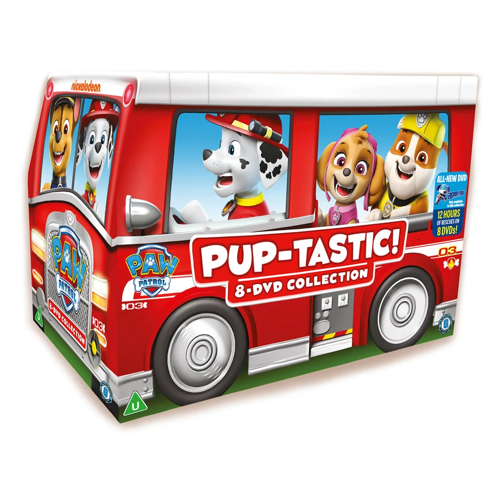 Paw Patrol Pup-Tastic Collection 8-DVD Image 1