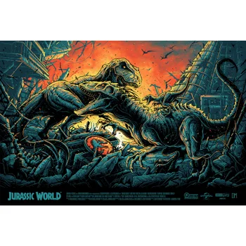 Impression Jurassic World 91*61 cm Zavvi Exclusif - Dan Mumford