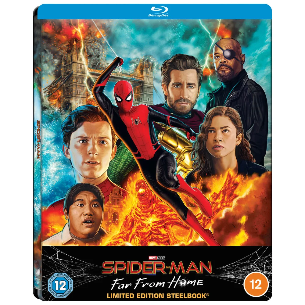 Spider-Man : Far From Home - Coffret lenticulaire Exclusivité Zavvi (Blu-ray inclus) Image 1
