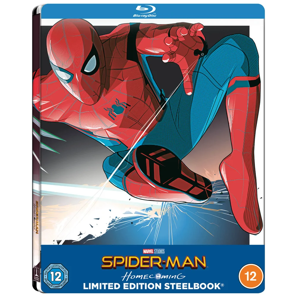 Spider-Man Homecoming - Coffret lenticulaire Exclusivité Zavvi (Blu-ray inclus) Image 1