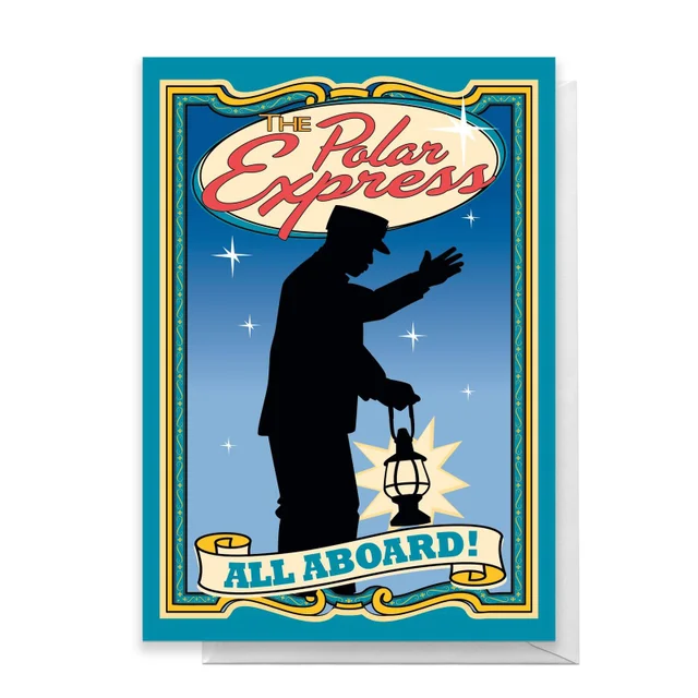 The Polar Express Greetings Card