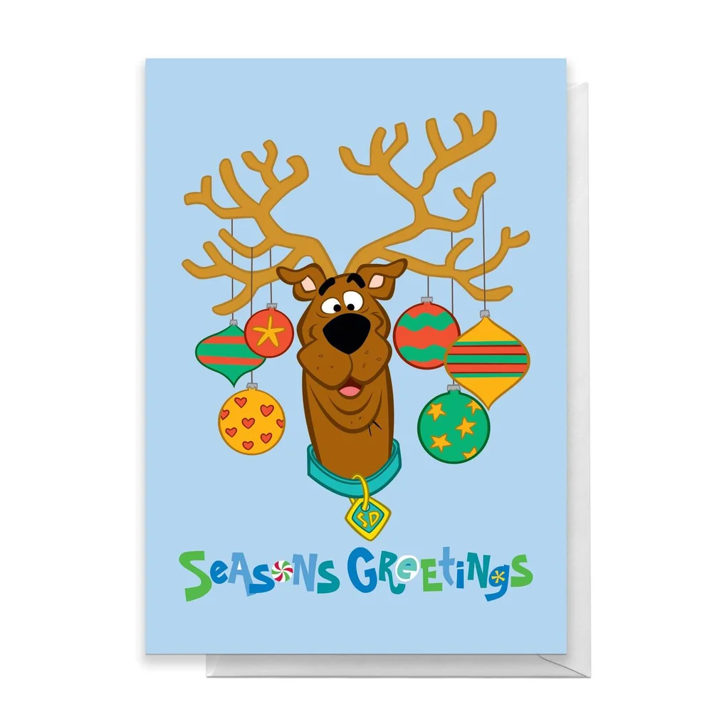 Scooby Doo Seasons Greetings Greetings Card - Standard Card Image 1