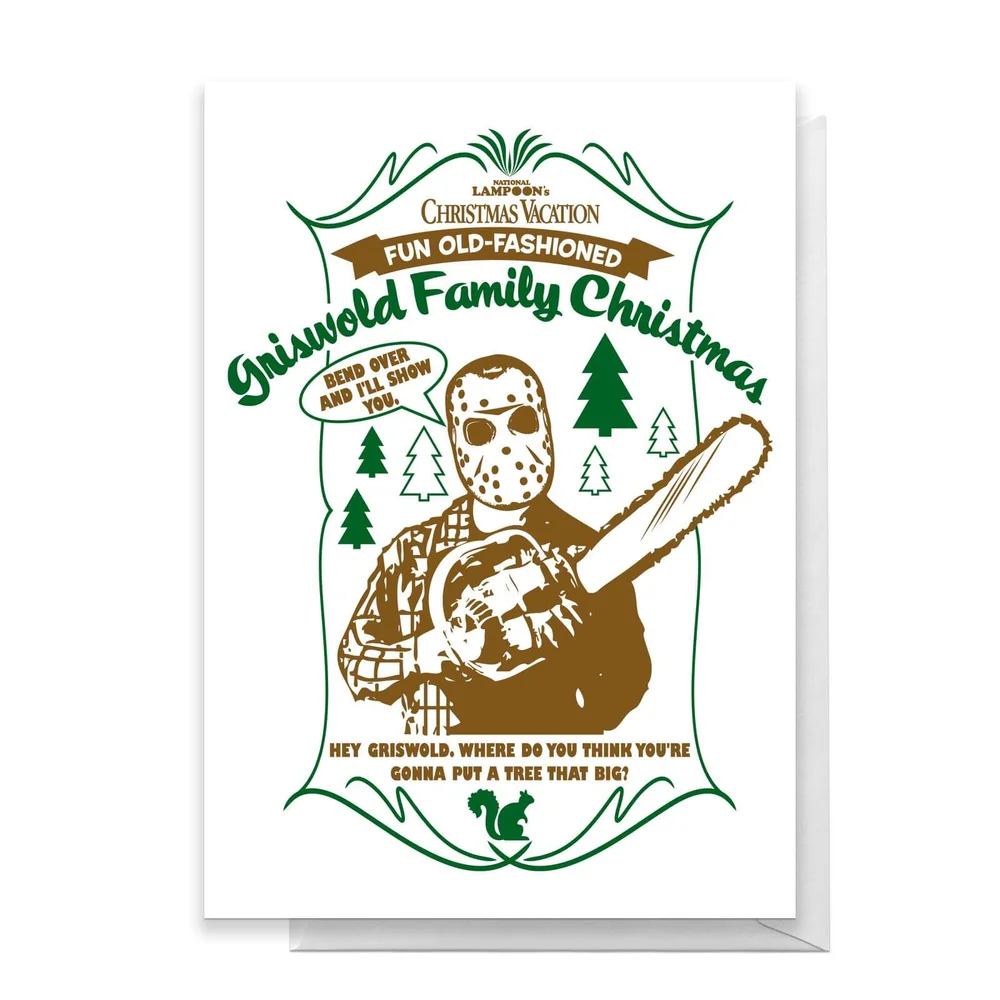 National Lampoon Griswold Family Christmas Greetings Card - Standard Card Image 1
