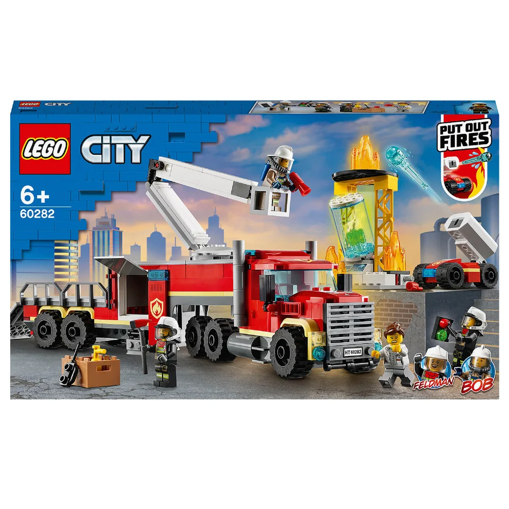 LEGO City : L'unité de commandement des pompiers (60282) Image 1