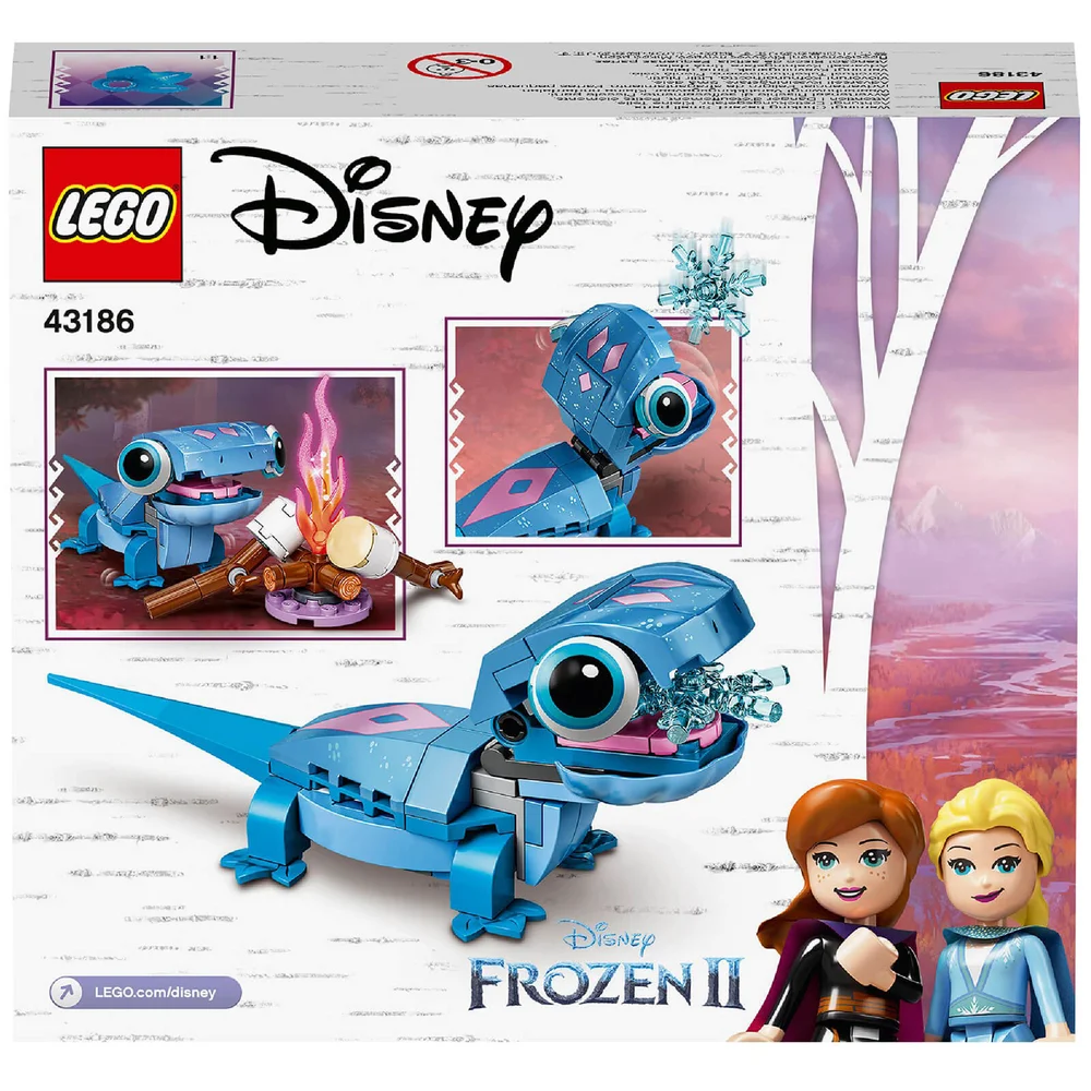 LEGO Disney La Reine des neiges 2 : Bruni la salamandre, personnage à construire (43186) Image 1