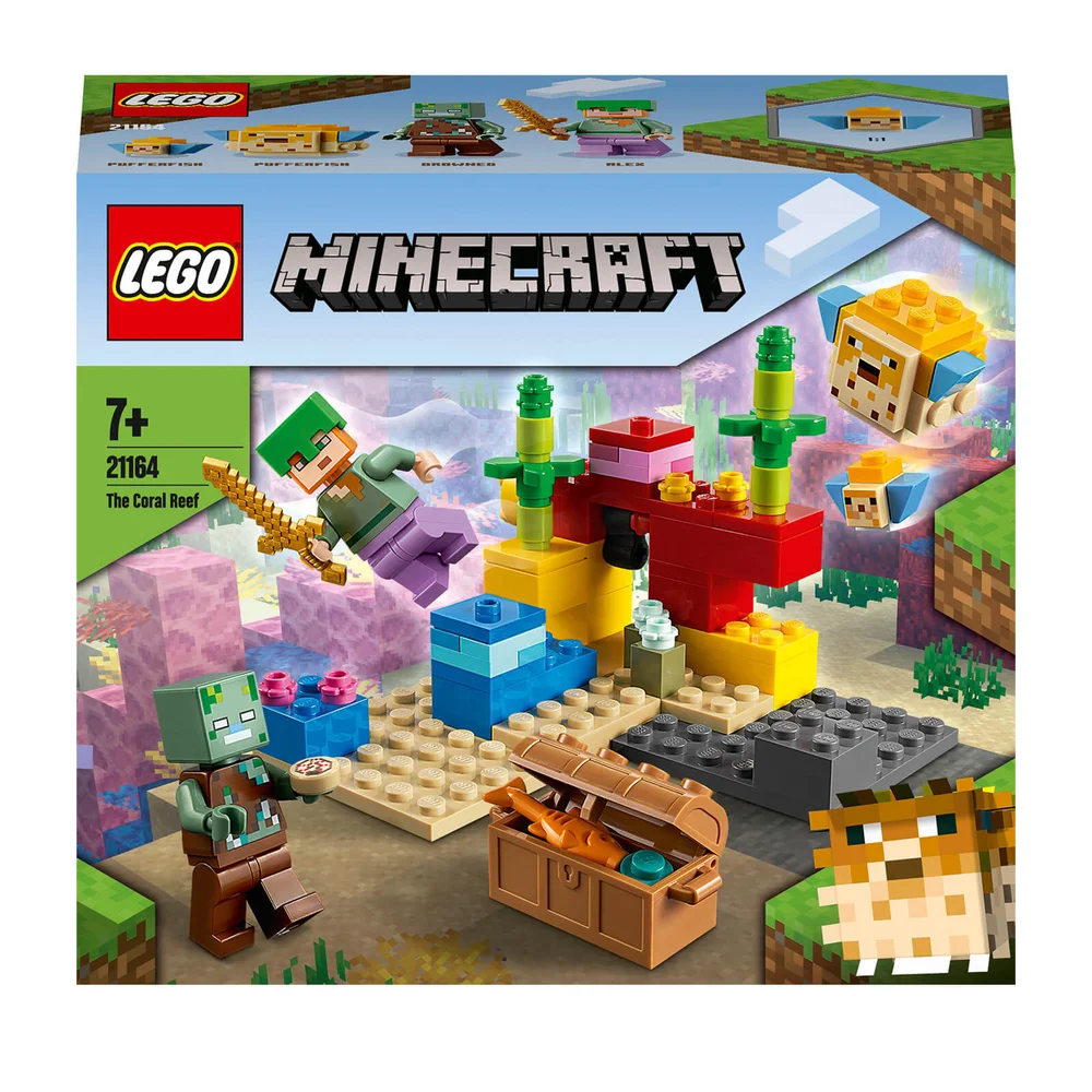 LEGO Minecraft : Le récif corallien avec Alex (21164) Image 1