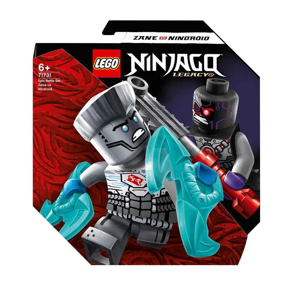 LEGO NINJAGO : Set de bataille épique - Zane contre Nindroid (71731) Image 1