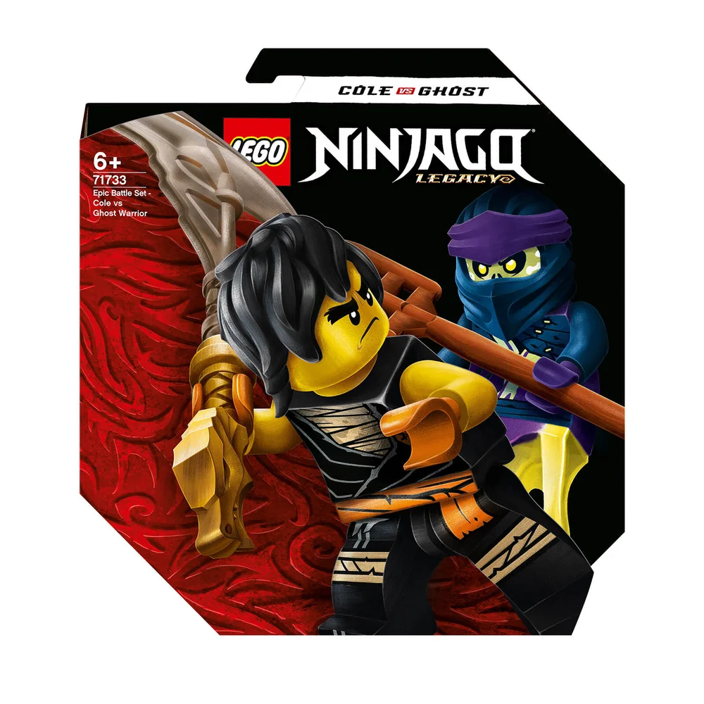 LEGO NINJAGO : Set de bataille épique - Cole contre Fantôme (71733) Image 1