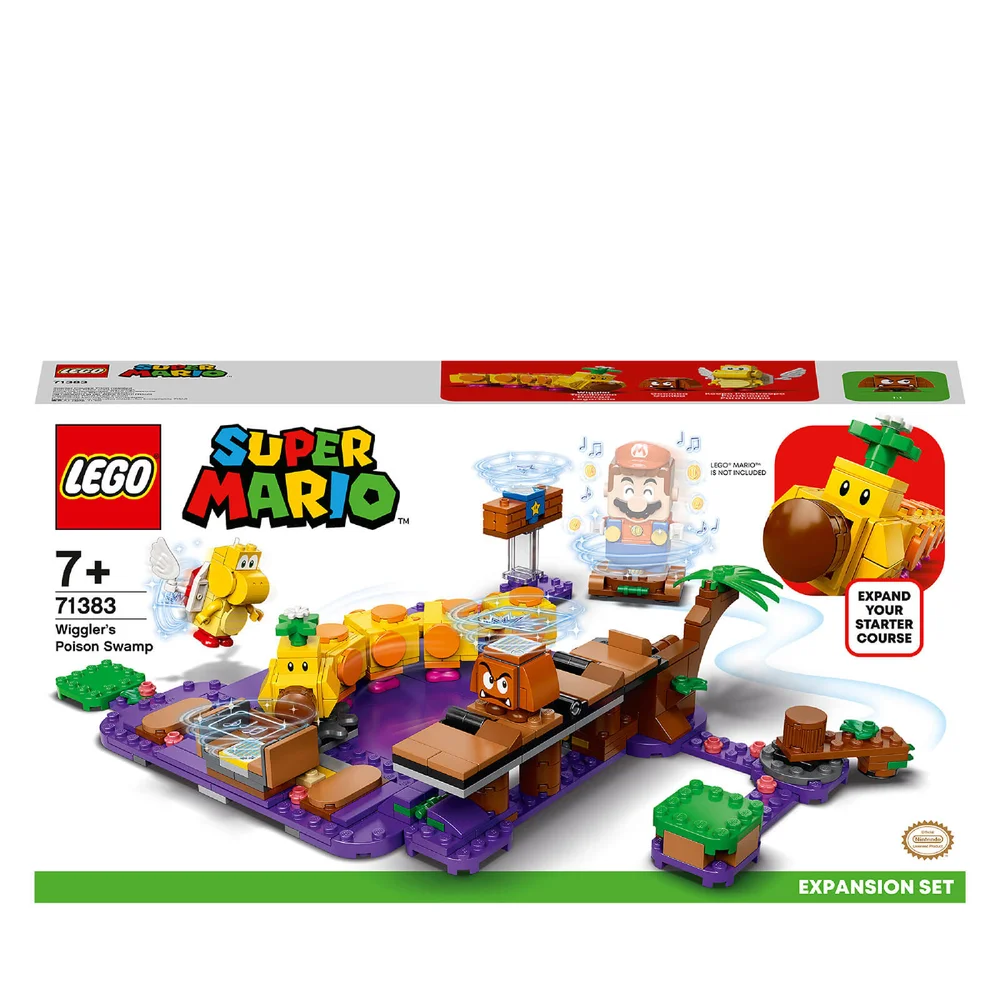 LEGO Super Mario Ensemble d’extension Le marais empoisonné de Wiggler (71383) Image 1