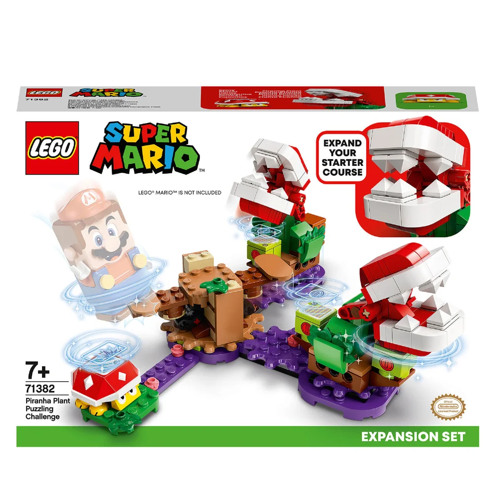 LEGO Super Mario Ensemble d’extension Le défi de la Plante Piranha (71382) Image 1
