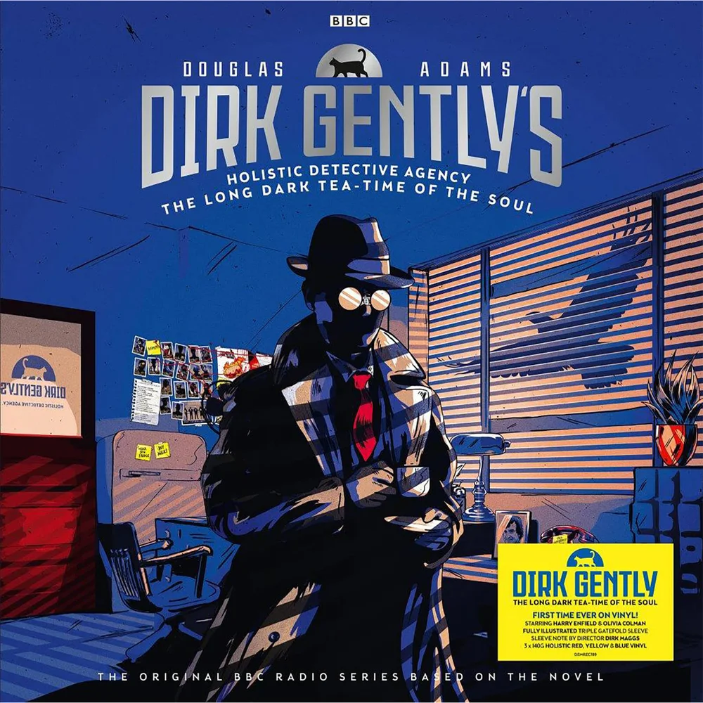 Dirk Gently : The Long Dark Tea-Time of the Soul (Vinyle 140g rouge, bleu et jaune) Image 1