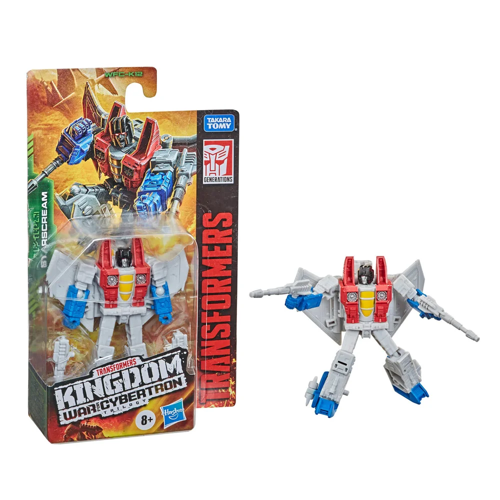 Hasbro Transformers Generations Guerre pour Cybertron : Kingdom Core Class WFC-K12 Figurine articulée Starscream Image 1