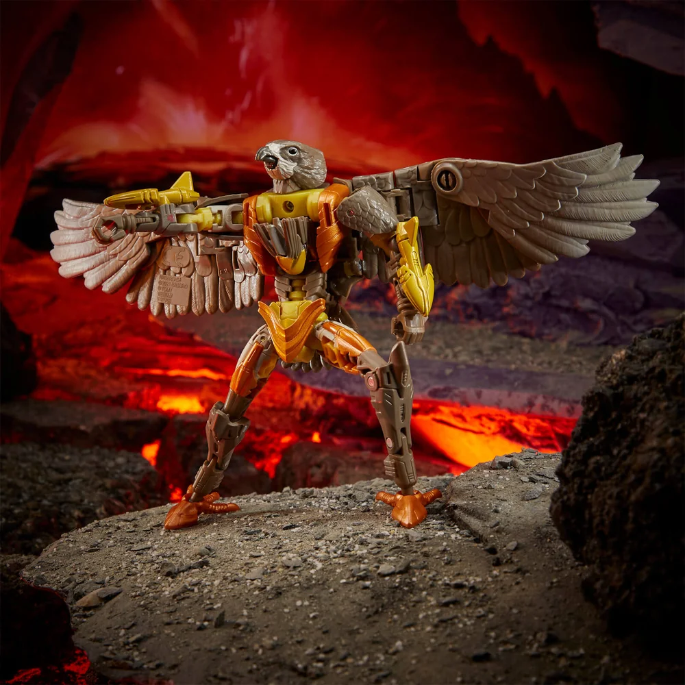 Hasbro Transformers Generations Guerre pour Cybertron : Kingdom Deluxe WFC-K14 Figurine articulée Airazor Image 1