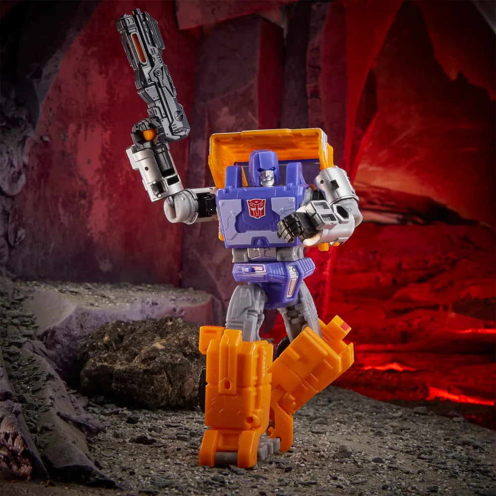 Hasbro Transformers Generations Guerre pour Cybertron : Kingdom Deluxe WFC-K16 Figurine articulée Huffer Image 1
