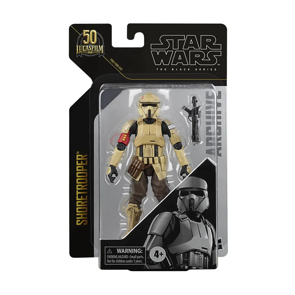Hasbro Star Wars Black Series Archive Figurine articulée Shoretrooper Image 1