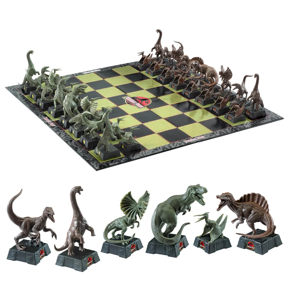 The Noble Collection Jeu d'échecs Jurassic Park Image 1