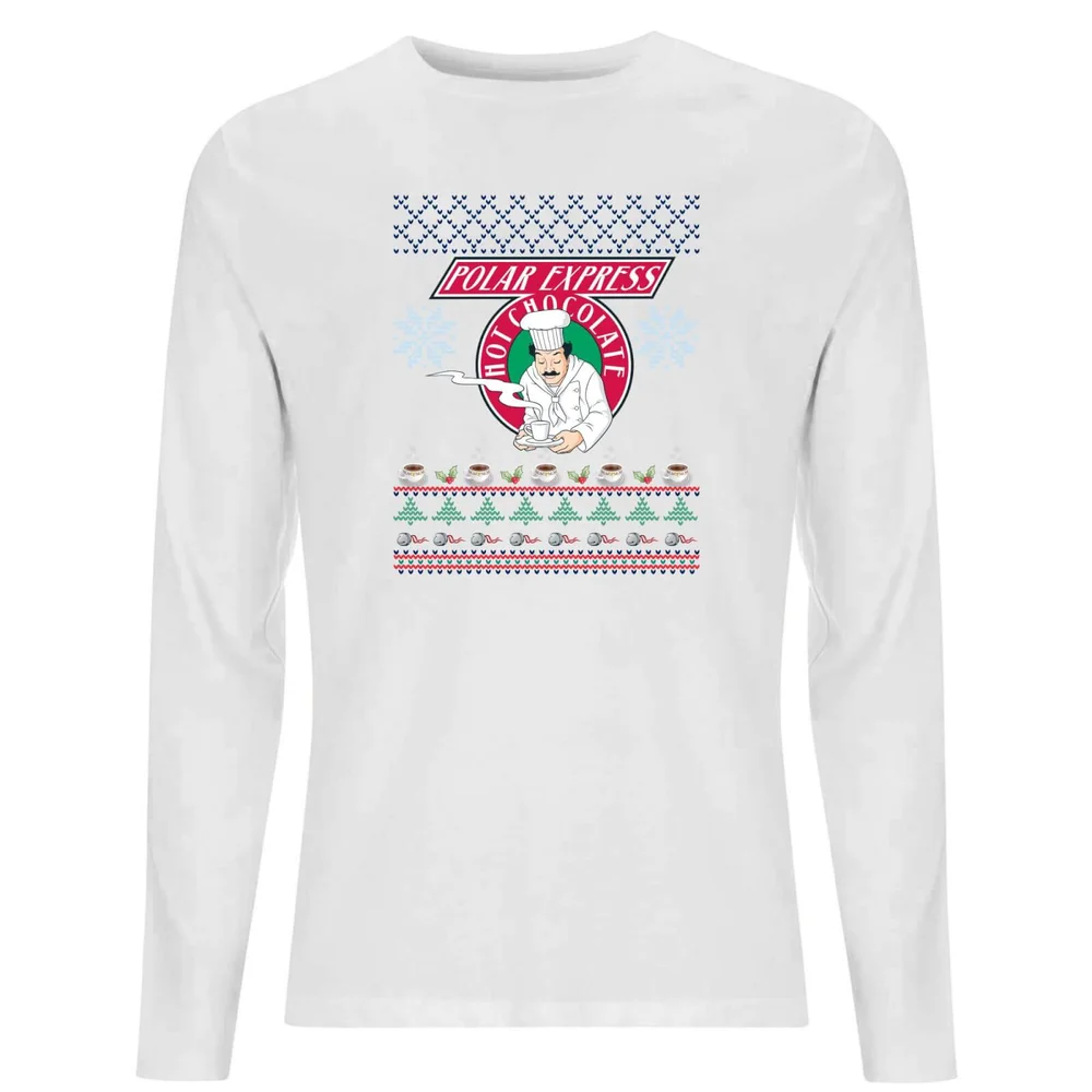 Hot Chocolate Unisex Long Sleeve T-Shirt - White - S Image 1