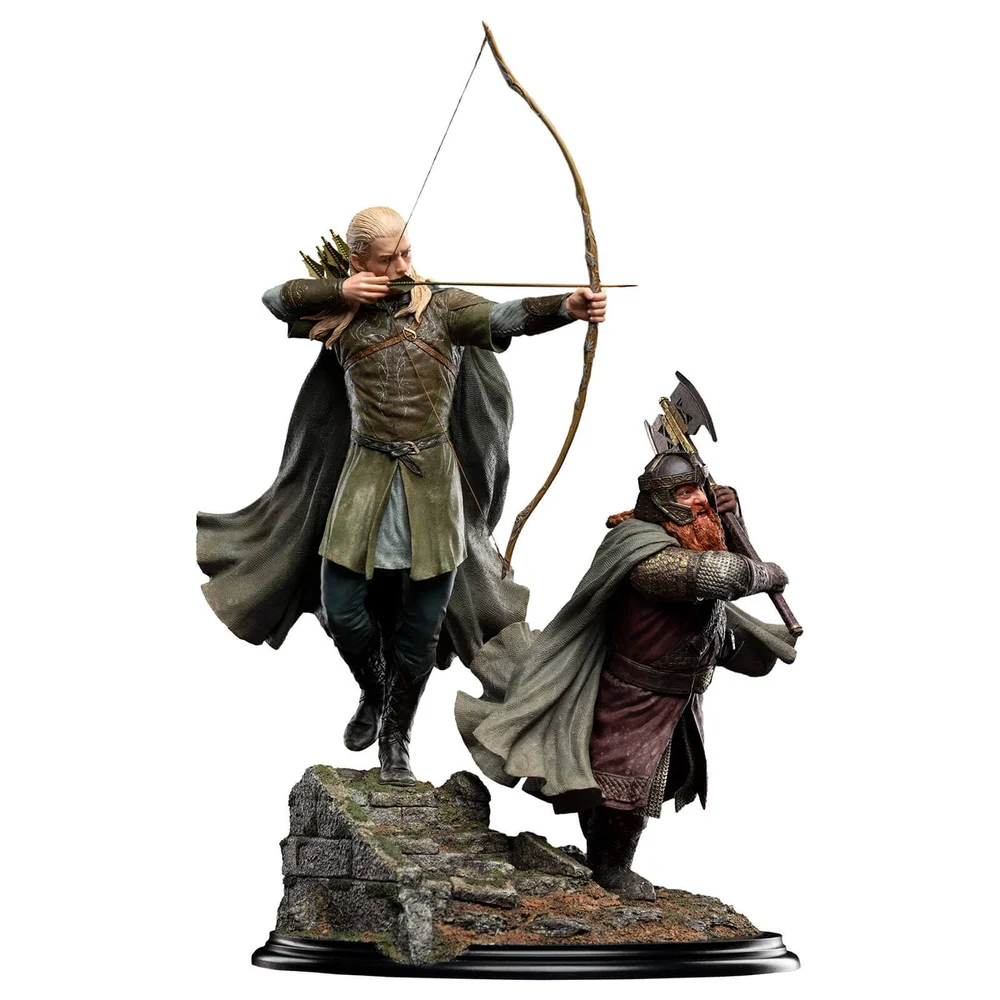 Le Seigneur des Anneaux Statuette échelle 1/6 Legolas et Gimli à Amon Hen 46 cm Image 1