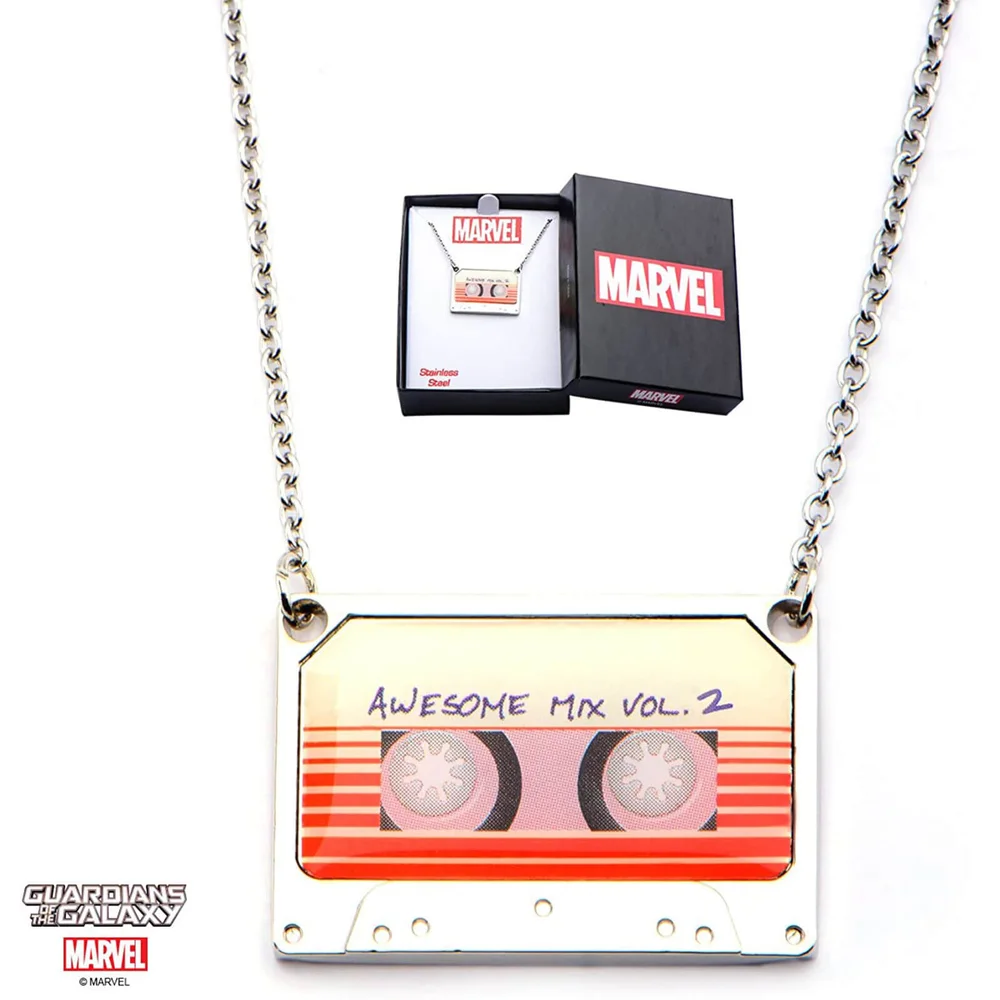 Marvel Les Gardiens de la Galaxie Awesome Mix Vol. 2 Tape Collier Image 1