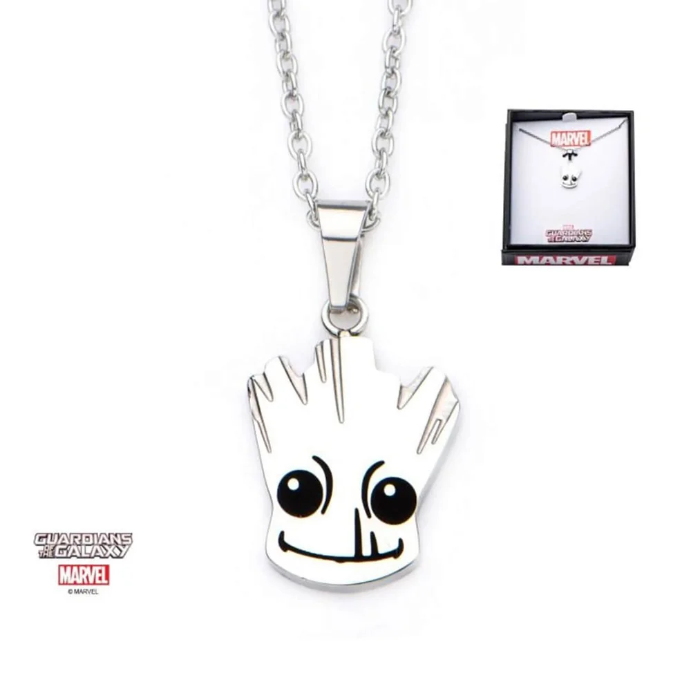 Marvel Collier avec pendentif Groot Les Gardiens de la Galaxie Image 1