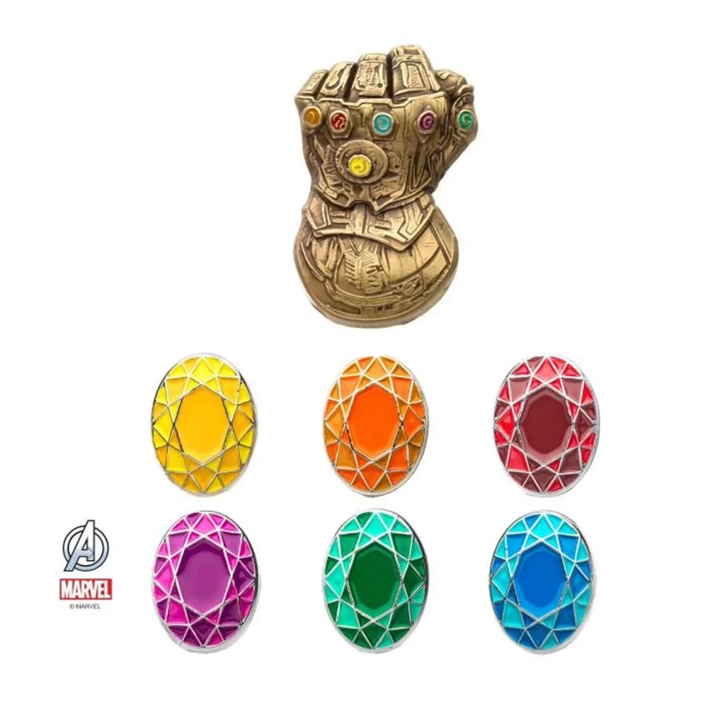 Marvel Set d'épingles de revers Gant de l'infini Avengers Infinity Image 1