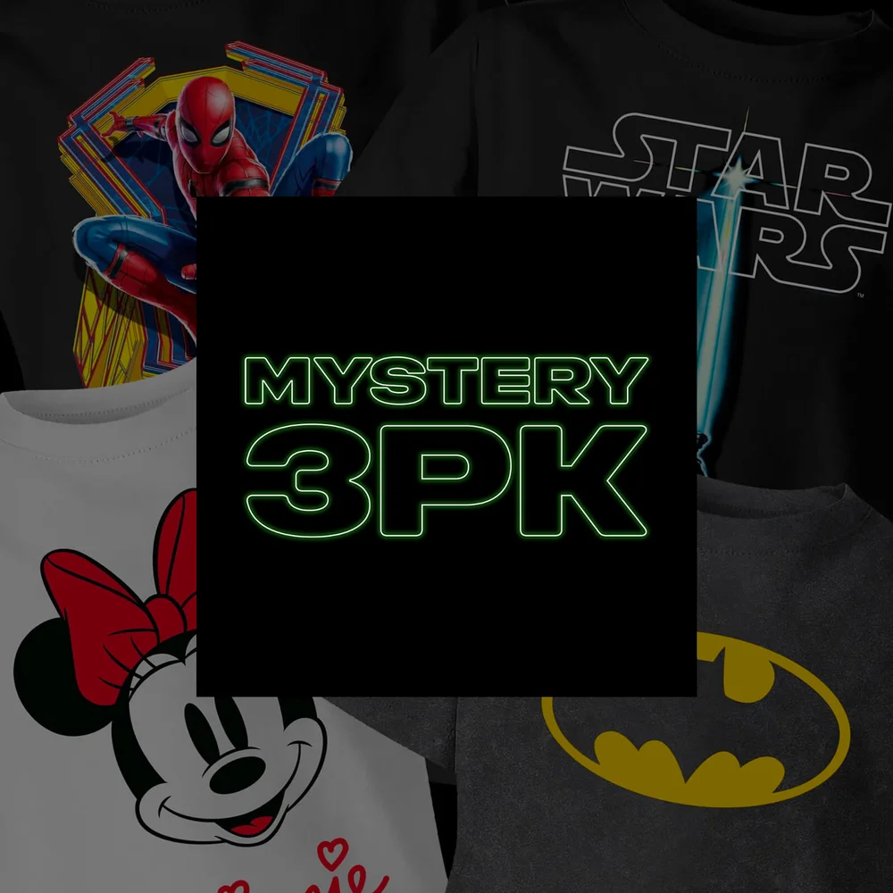 Lot 3 T-Shirts Mystères Enfant - Unisexe - 5-6 ans Image 1