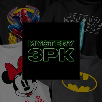 Lot 3 T-Shirts Mystères Enfant - Unisexe