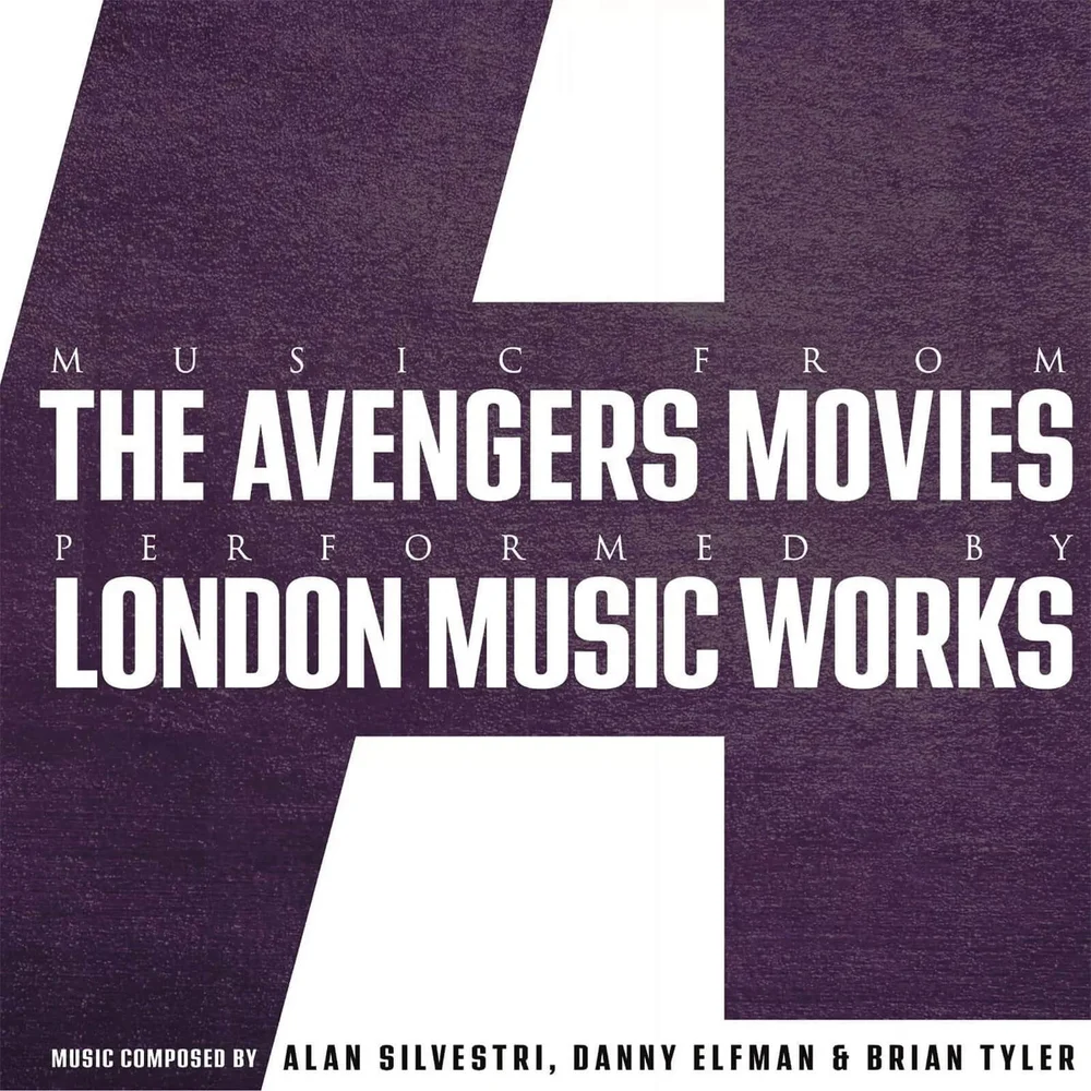 Music From The Avengers Movies Colour LP Image 1