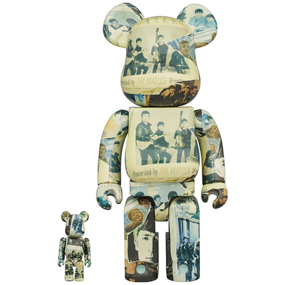 Medicom The Beatles Anthology 1 100 % & 400 % Be@rbrick Pack de 2 Image 1